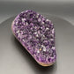 Video of the AAA grade amethyst polished geode from Artigas, Uruguay, 7.92 x 4.95 x 2.90 in, 3.81 pounds, specimen 26.
