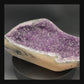 Video of the AAA grade amethyst polished geode from Artigas, Uruguay, 15.22 x 5.36 x 5.36 in, 23.88 pounds.