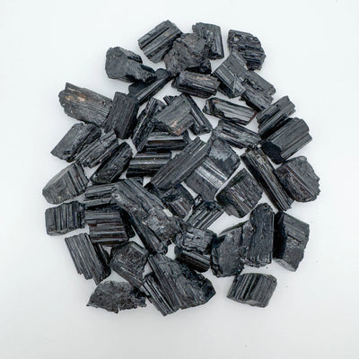 Ethically sourced Grade AA Black Tourmaline raw from Minas Gerais, Brazil at Beyond Bohemian