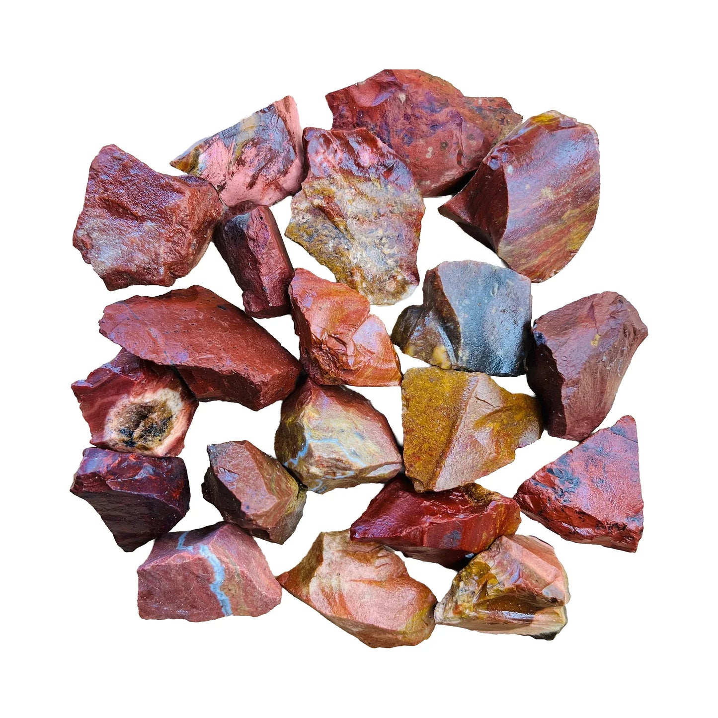 Red Jasper Crystals for Confidence, Energy, Grounding & Root Chakra Support — red rough natural, AA grade from Madagascar