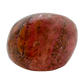 AA grade Rhodonite polished free form from Masvingo, Zimbabwe, rose pink with black manganese veining