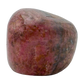Rhodonite polished free form from Zimbabwe, alternate view