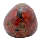 Rhodonite polished free form from Zimbabwe, alternate view