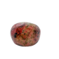 AA grade Rhodonite polished free form from Masvingo, Zimbabwe, rose pink with black manganese veining