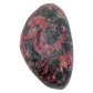 Rhodonite polished free form from Zimbabwe, alternate view