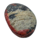 Rhodonite polished free form from Zimbabwe, alternate view
