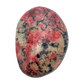 Rhodonite polished free form from Zimbabwe, alternate view