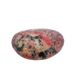 Rhodonite polished free form from Zimbabwe, alternate view