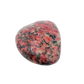 Rhodonite polished free form from Zimbabwe, alternate view