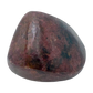 Rhodonite polished free form from Zimbabwe, alternate view