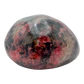 Rhodonite polished free form from Zimbabwe, alternate view