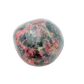Rhodonite polished free form from Zimbabwe, alternate view