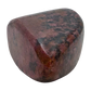 Rhodonite polished free form from Zimbabwe, alternate view