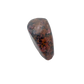 Rhodonite polished free form from Zimbabwe, alternate view