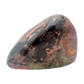 Rhodonite polished free form from Zimbabwe, alternate view