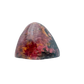 AA grade Rhodonite polished free form from Masvingo, Zimbabwe, rose pink with black manganese veining