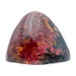 AA grade Rhodonite polished free form from Masvingo, Zimbabwe, rose pink with black manganese veining