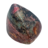 Rhodonite polished free form from Zimbabwe, alternate view
