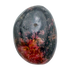 AA grade Rhodonite polished free form from Masvingo, Zimbabwe, rose pink with black manganese veining