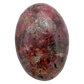 Rhodonite polished free form from Zimbabwe, alternate view