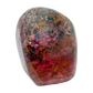 Rhodonite polished free form from Zimbabwe, alternate view