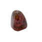 Rhodonite polished free form from Zimbabwe, alternate view