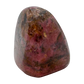 Rhodonite polished free form from Zimbabwe, alternate view