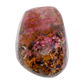 Rhodonite polished free form from Zimbabwe, alternate view
