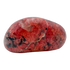 AA grade Rhodonite polished free form from Masvingo, Zimbabwe, rose pink with black manganese veining
