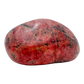 Rhodonite polished free form from Zimbabwe, alternate view