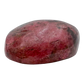 AA grade Rhodonite polished free form from Masvingo, Zimbabwe, rose pink with black manganese veining