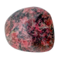 Rhodonite polished free form from Zimbabwe, alternate view