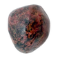 Rhodonite polished free form from Zimbabwe, alternate view