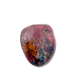 AA grade Rhodonite polished free form from Masvingo, Zimbabwe, rose pink with black manganese veining