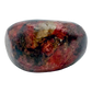 Rhodonite polished free form from Zimbabwe, alternate view