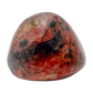AA grade Rhodonite polished free form from Masvingo, Zimbabwe, rose pink with black manganese veining