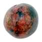 Rhodonite polished free form from Zimbabwe, alternate view