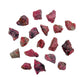 Rhodonite Crystals to support Emotional Healing, Grounding & Love — black rough natural, AA grade from Zimbabwe