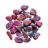 Rhodonite Crystals traditionally associated with Emotional Healing, Grounding & Love — black polished, AA from Zimbabwe