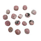 Second view of Rhodonite Hand Polished Stones, AA grade, 1 to 1.50 inch, from Ancash, Peru