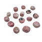 Third view of Rhodonite Hand Polished Stones, AA grade, 1 to 1.50 inch, from Ancash, Peru