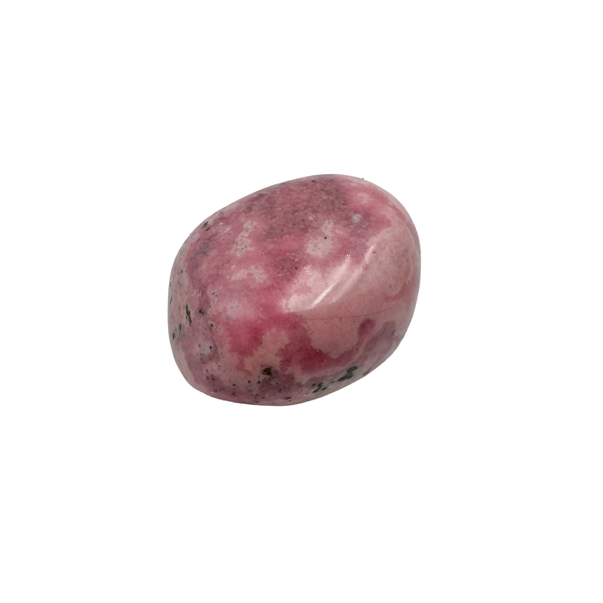 Fifth view of Rhodonite Hand Polished Stones, AA grade, 1 to 1.50 inch, from Ancash, Peru