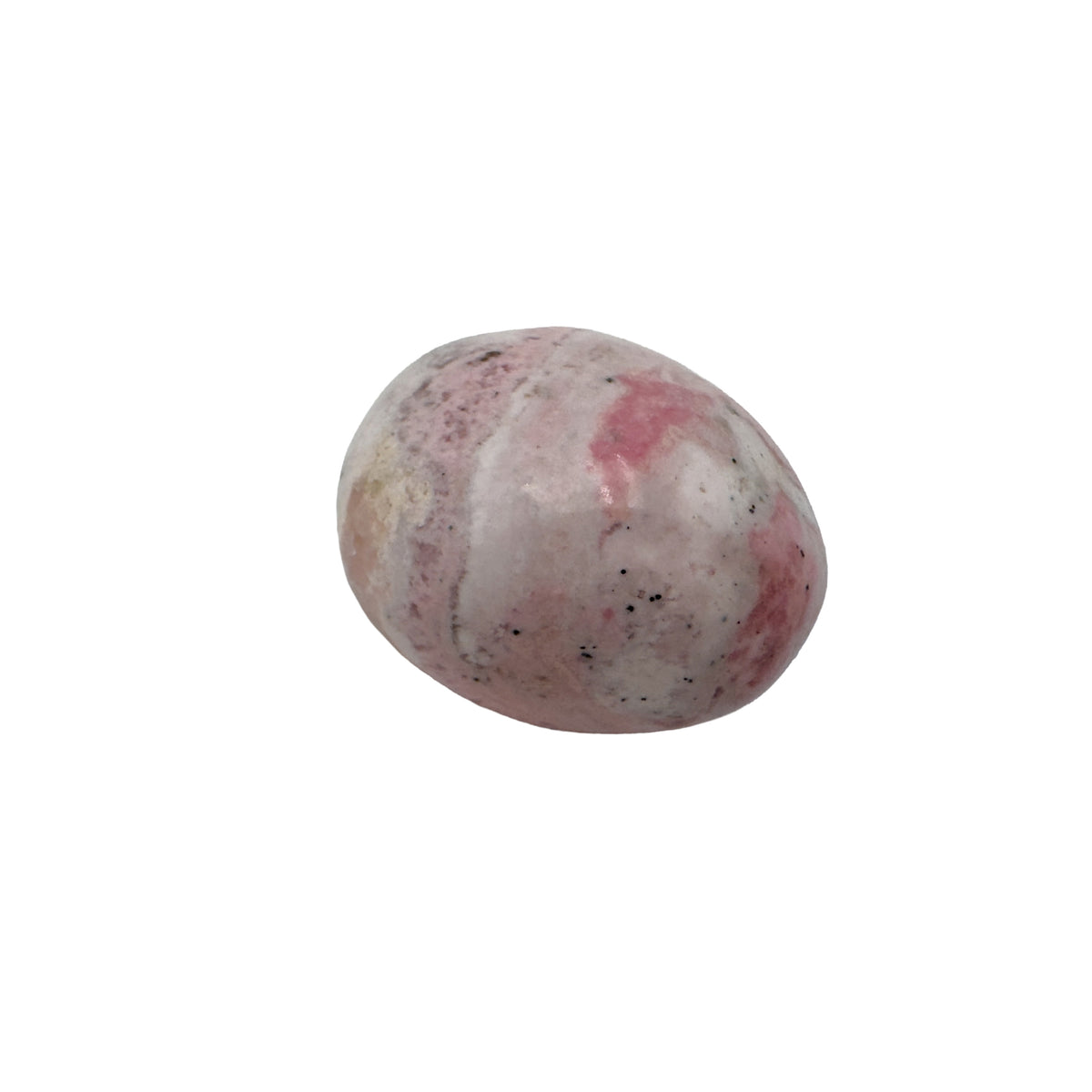 Seventh view of Rhodonite Hand Polished Stones, AA grade, 1 to 1.50 inch, from Ancash, Peru