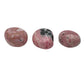 Ninth view of Rhodonite Hand Polished Stones, AA grade, 1 to 1.50 inch, from Ancash, Peru