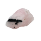 Rose Quartz with Black Tourmaline specimen from Minas Gerais, Brazil, pink quartz threaded with black schorl