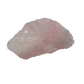 Rose Quartz with Black Tourmaline from Brazil, alternate view