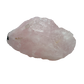 Rose Quartz with Black Tourmaline from Brazil, alternate view