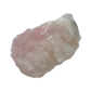 Rose Quartz with Black Tourmaline from Brazil, alternate view