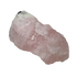 Rose Quartz with Black Tourmaline from Brazil, alternate view