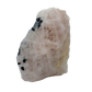 Rose Quartz with Black Tourmaline from Brazil, alternate view